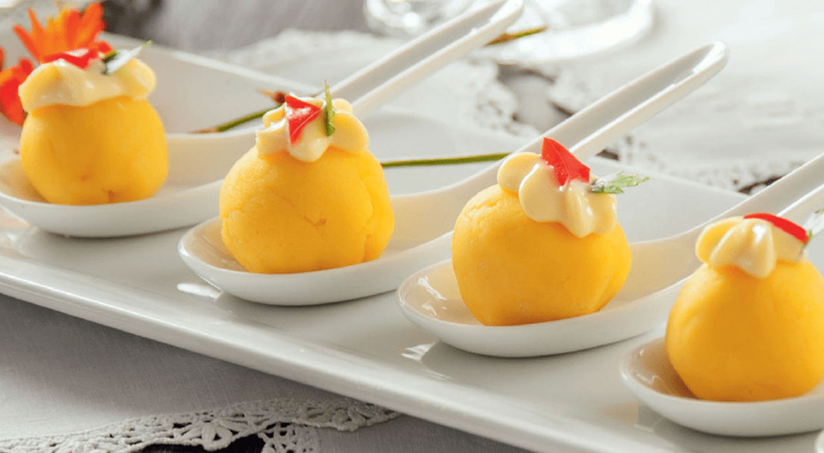 Mini causitas rellenas