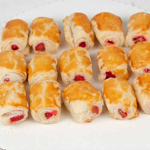 Enrollados de hot dog