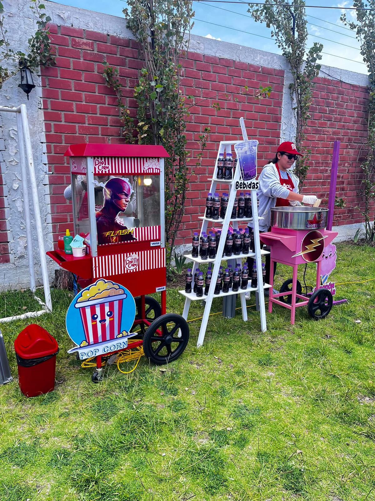 Combo Popcorn, Algodón y Chicha