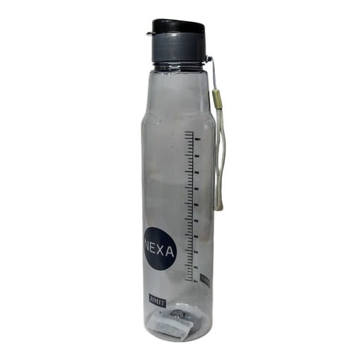 NEXA BPA-Free Plastic Water Bottle with Scale 1L | Gray