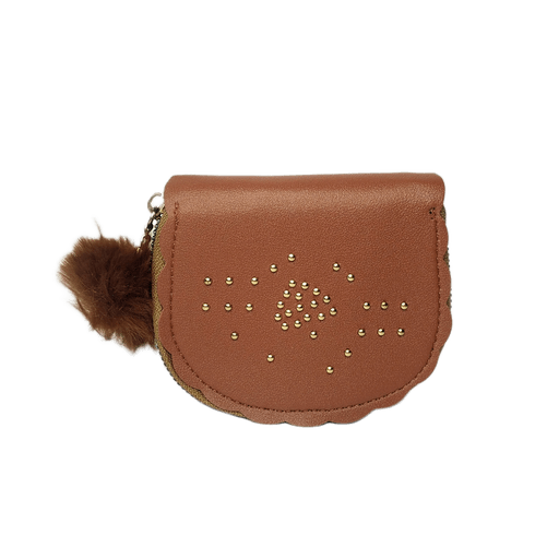 Mini Coin Purse with Studded Fashion Wallet for Girls