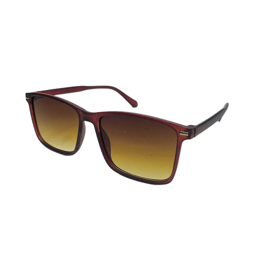 Urban Square Polarized Sunglasses Matte Frame Gradient Shades