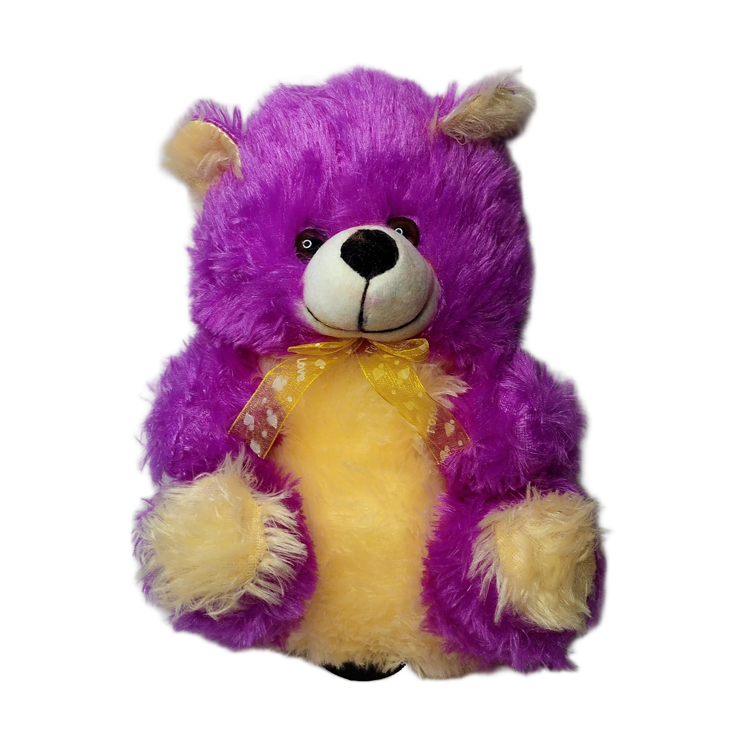 Teddy Bear Plush Super Soft Colorful Cuddle Buddy | Purple