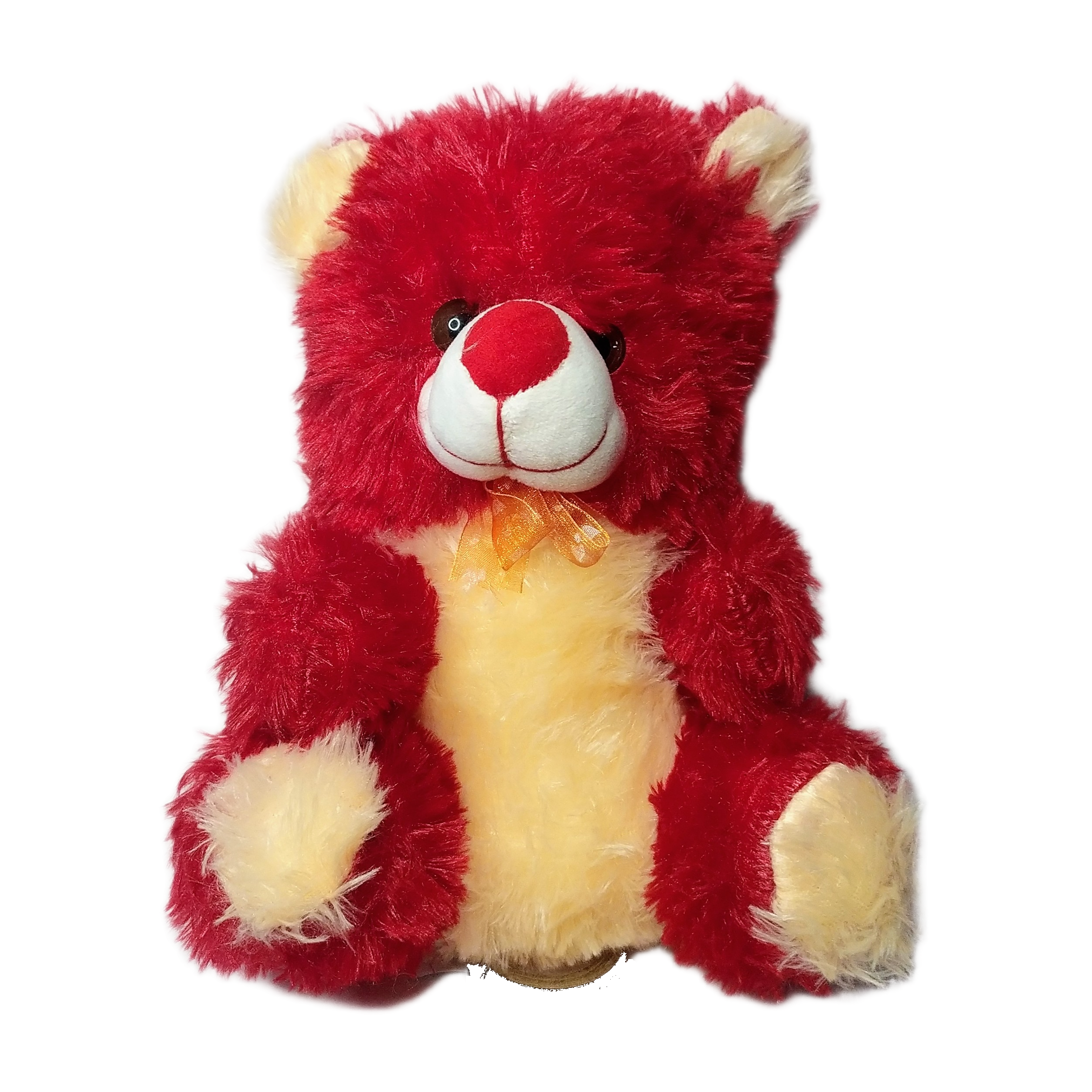 Teddy Bear Plush Super Soft Colorful Cuddle Buddy | Red
