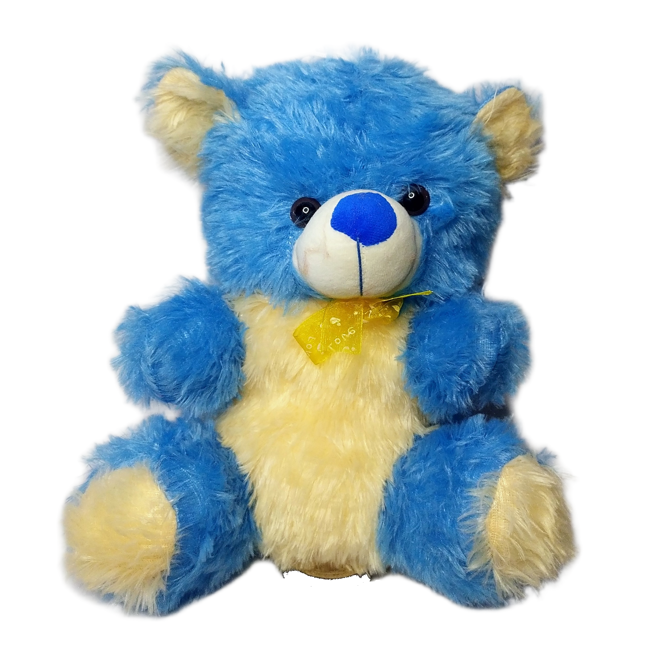 Teddy Bear Plush Super Soft Colorful Cuddle Buddy | Blue