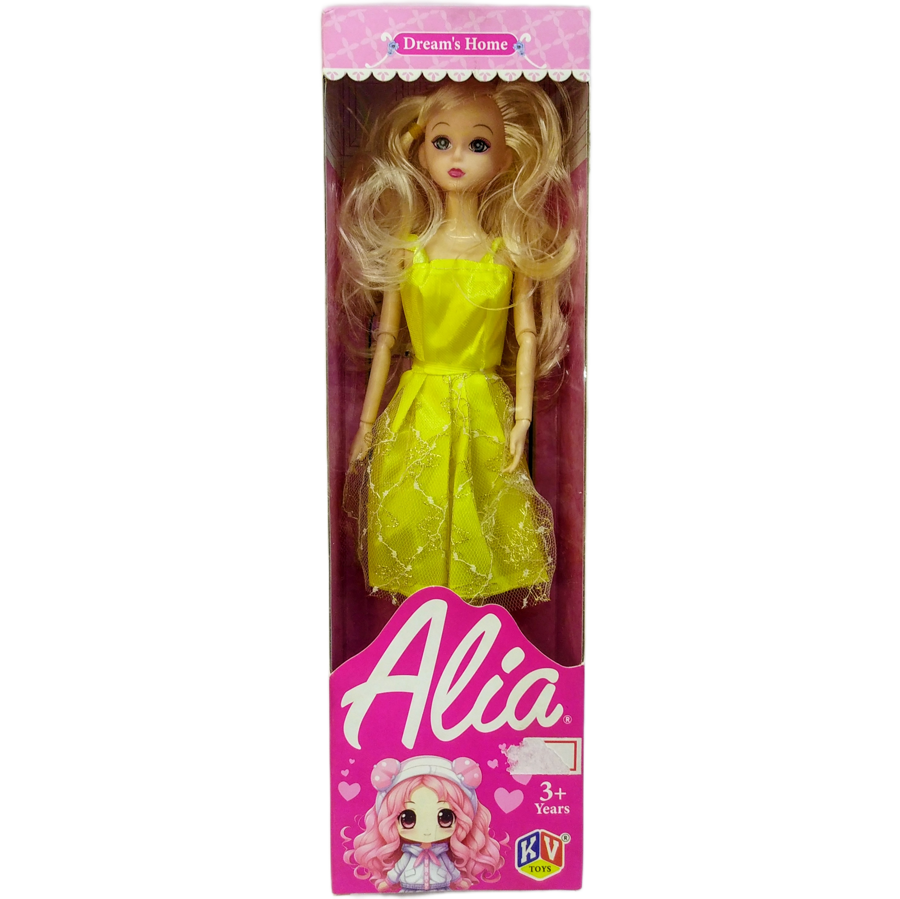 Alia Dream Love Fashion Doll Blonde Jointed Beauty Doll