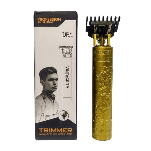 Vintage T9 Dragon Professional Hair Trimmer Cordless Zero-Gap Beard with Metal Blade
