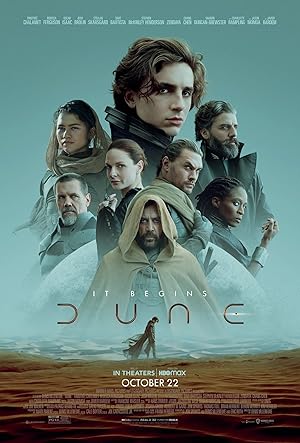 Dune Part One movie poster