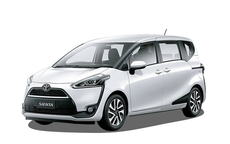 Toyota Sienta 2021 rental car in North Cyprus
