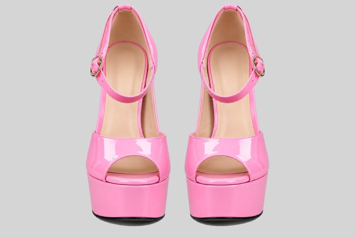 Pink Platform Heel — Stellar Heels