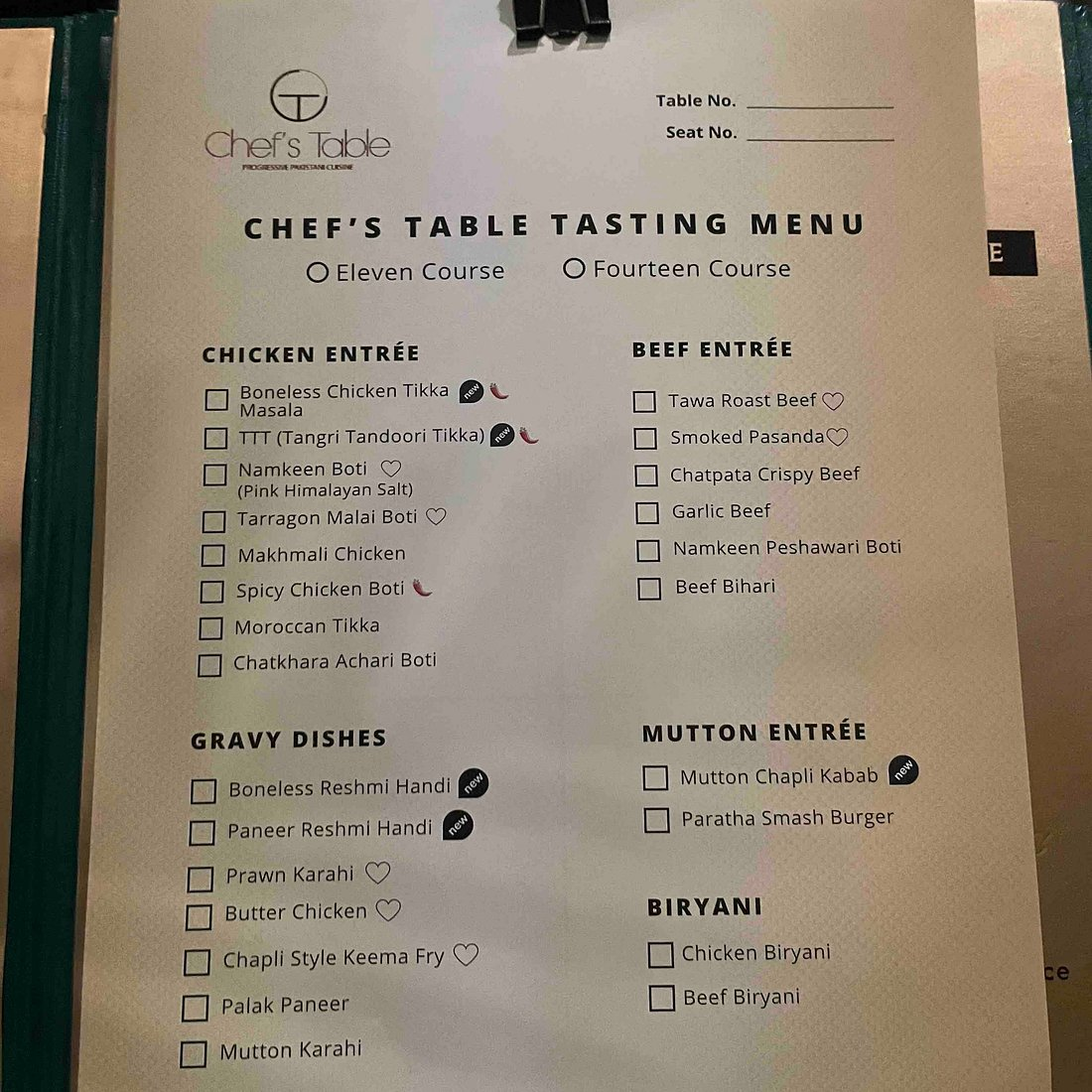 CHEF'S TABLE, Karachi - Restaurant