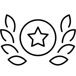 Logo de la catégorie expérience inégalée chez Confia