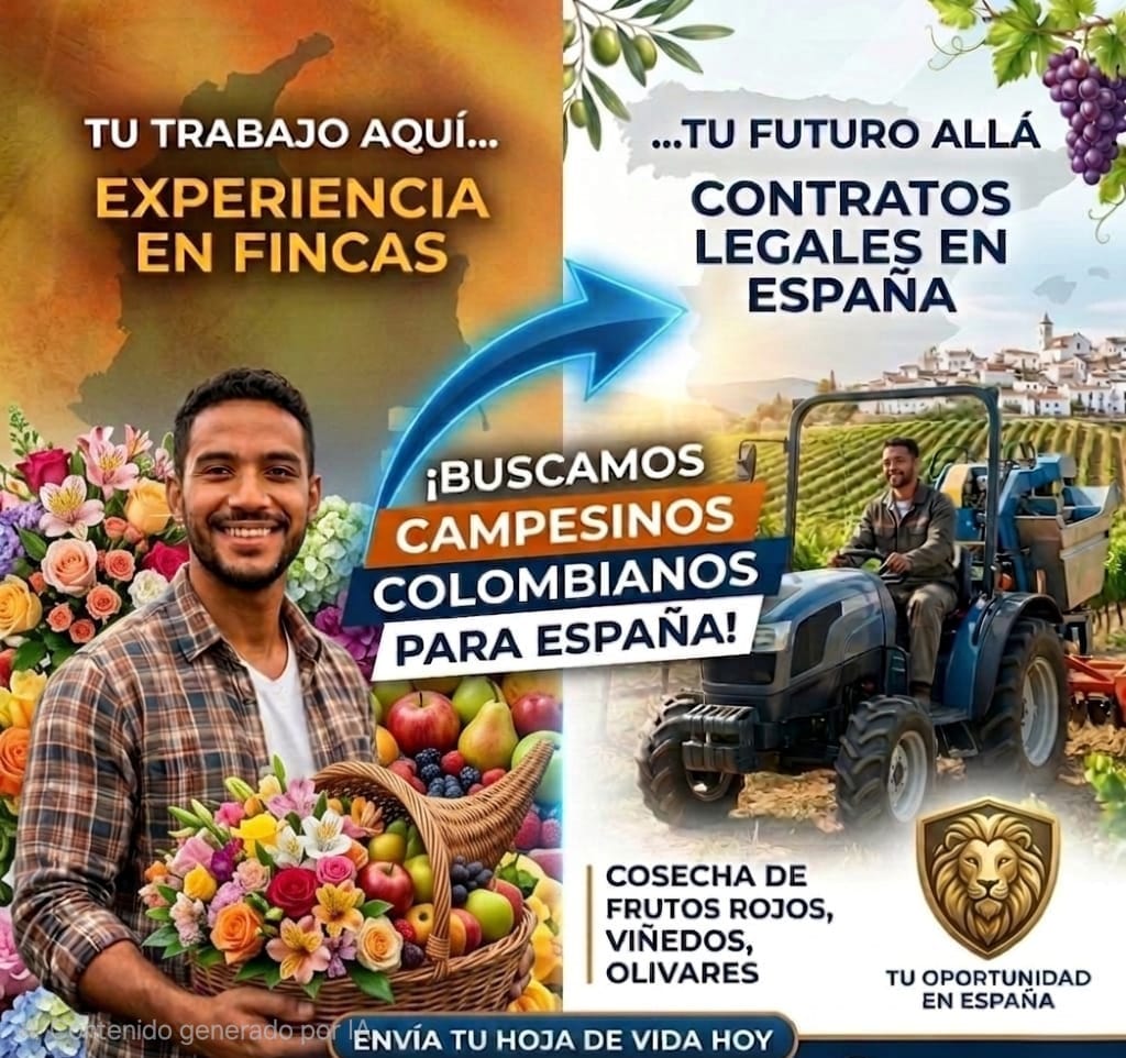 Recolección de fruta y flores