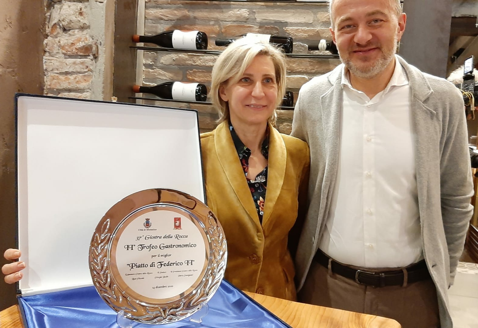 Dettaglio del Piatto di Federico II