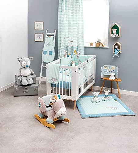 Vue 4 de Nattou Doudou Plat Loup