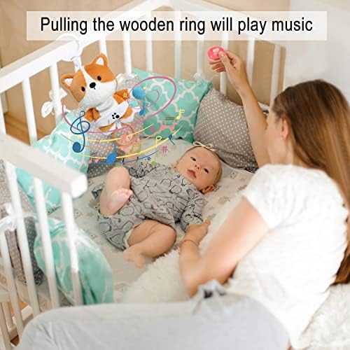 Vue 4 de Peluche Bebe Renard Doudou