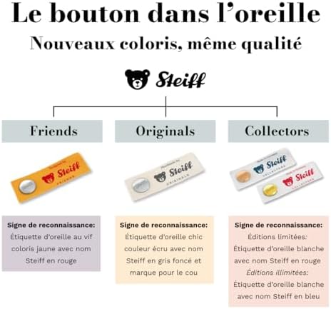 Vue 5 de Steiff Peluche Chat Mizzy