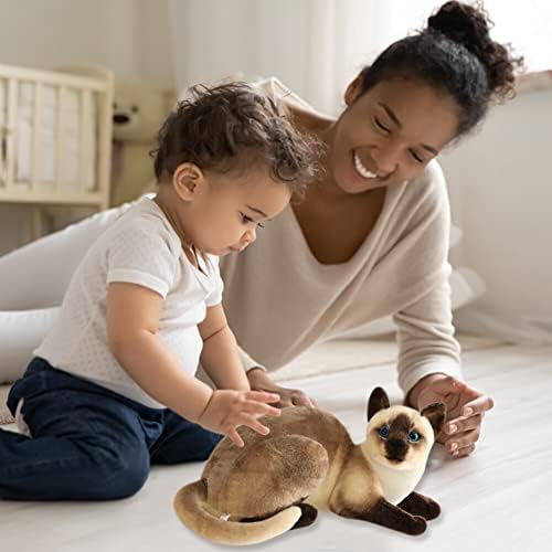 Vue 7 de Doudou Chat Realiste De