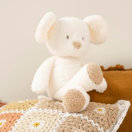 Vue 3 de Nattou Peluche Souris Compagnon
