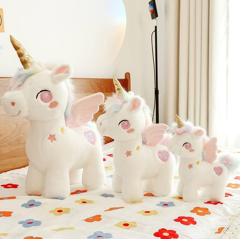 Vue 5 de Peluche Licorne Grand Pour