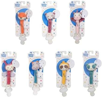 Vue 4 de Gipsy Toys Peluche Accrochetetine