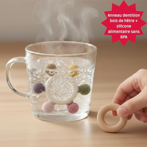 Vue 5 de Coffret Naissance Pieces Mixte