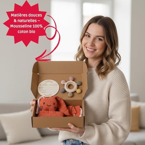 Vue 6 de Coffret Naissance Pieces Mixte