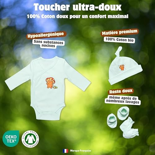 Vue 6 de Coffret Naissance Lot De