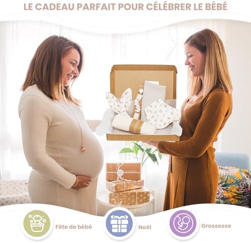 Vue 5 de Mimuselina Coffret Naissance Fille