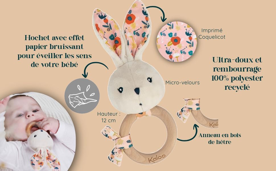 Vue 3 de Kaloo Coffret Cadeau Naissance