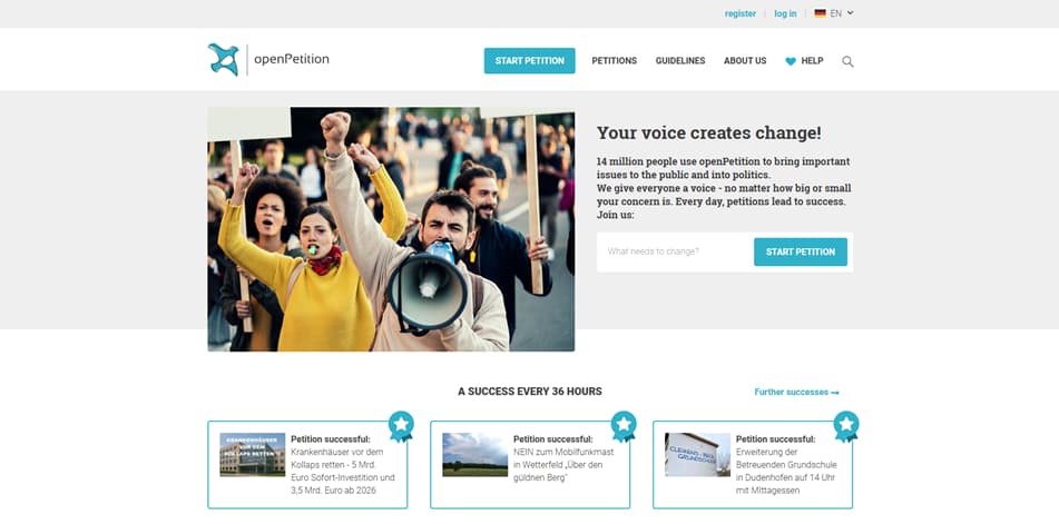 openPetition