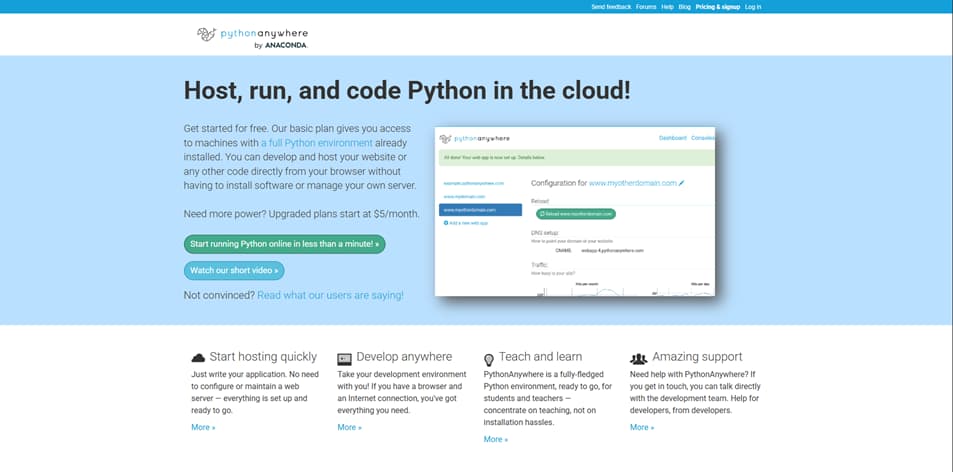 PythonAnywhere