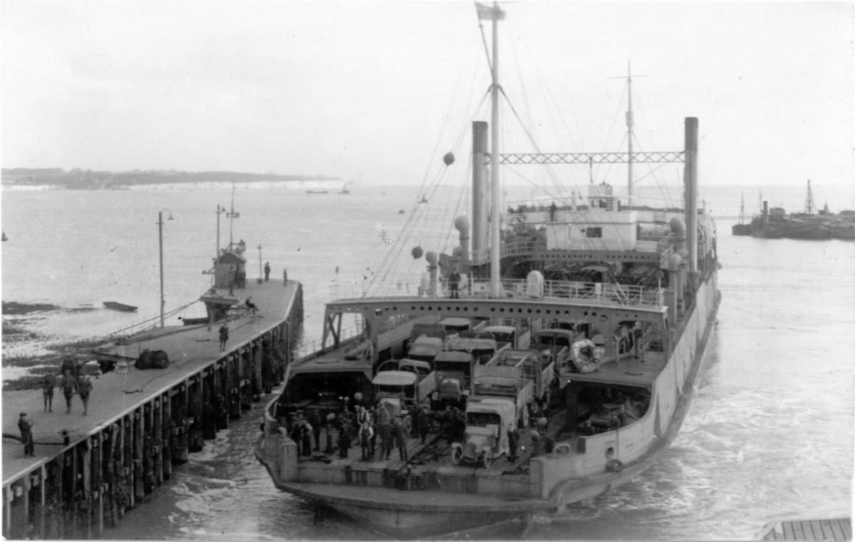 Richborough Ferry 1916-1919