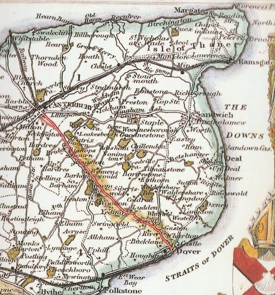 Moule's County Maps: the East and South-East of England. Bracken Books, 1994.