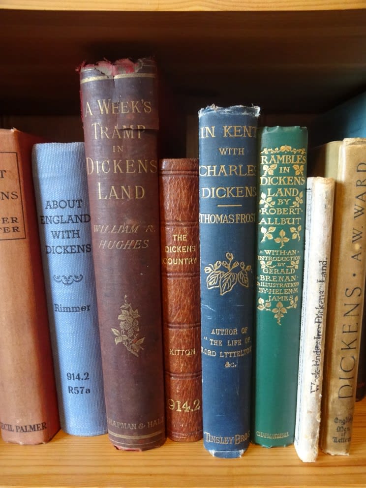 A selection of books about Dickens and place