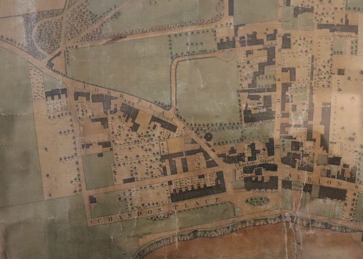 Map of Broadstairs, 1824