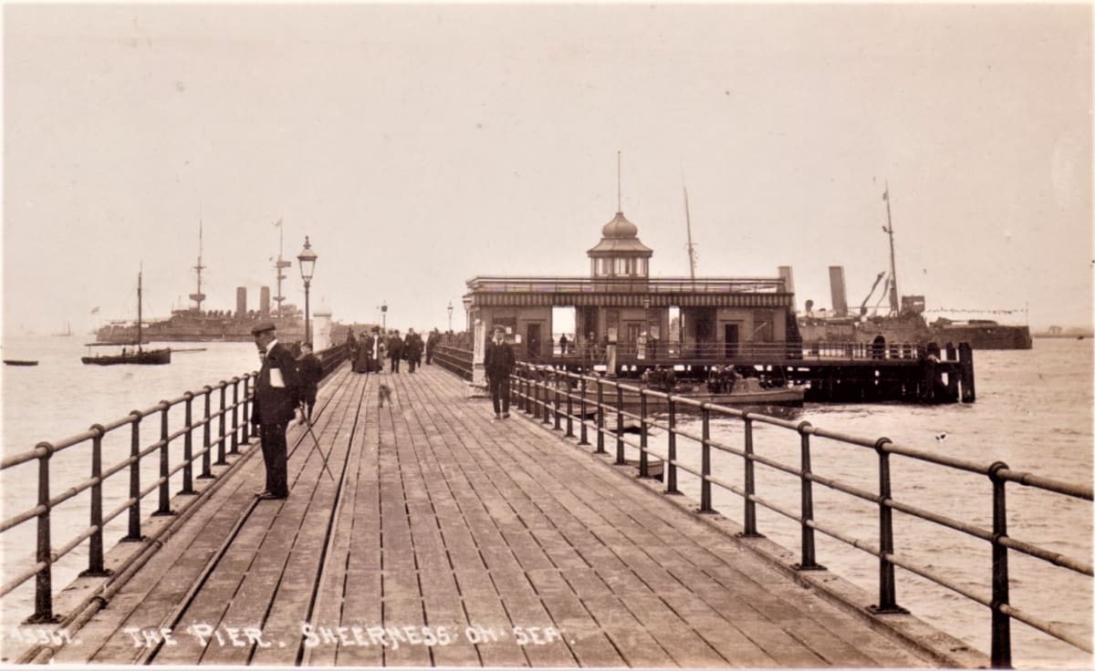 Sheerness Pier, 1910