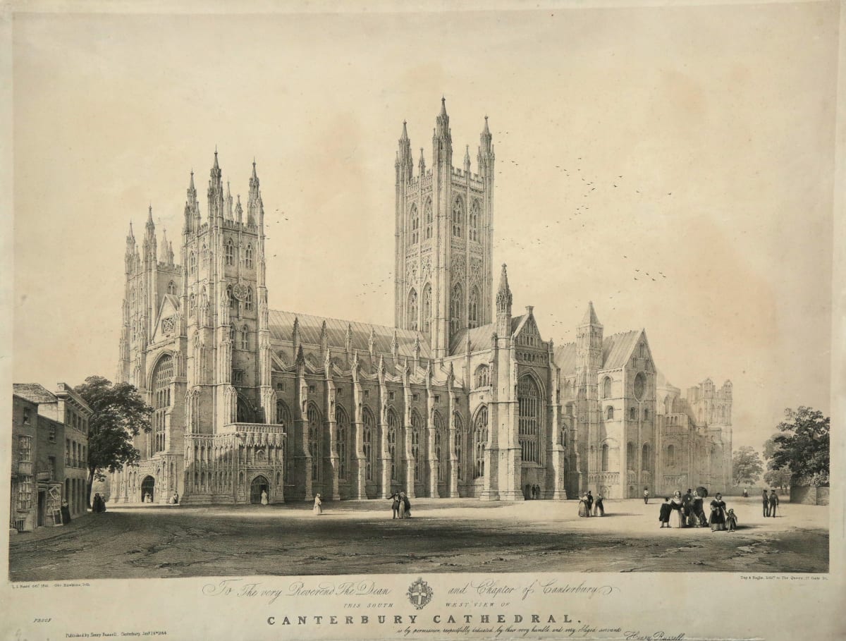 Canterbury Cathedral, 1844