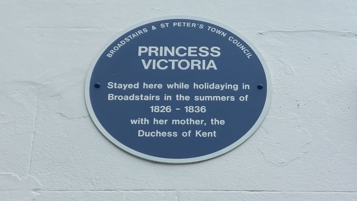 Blue Plaque at Pierremont House