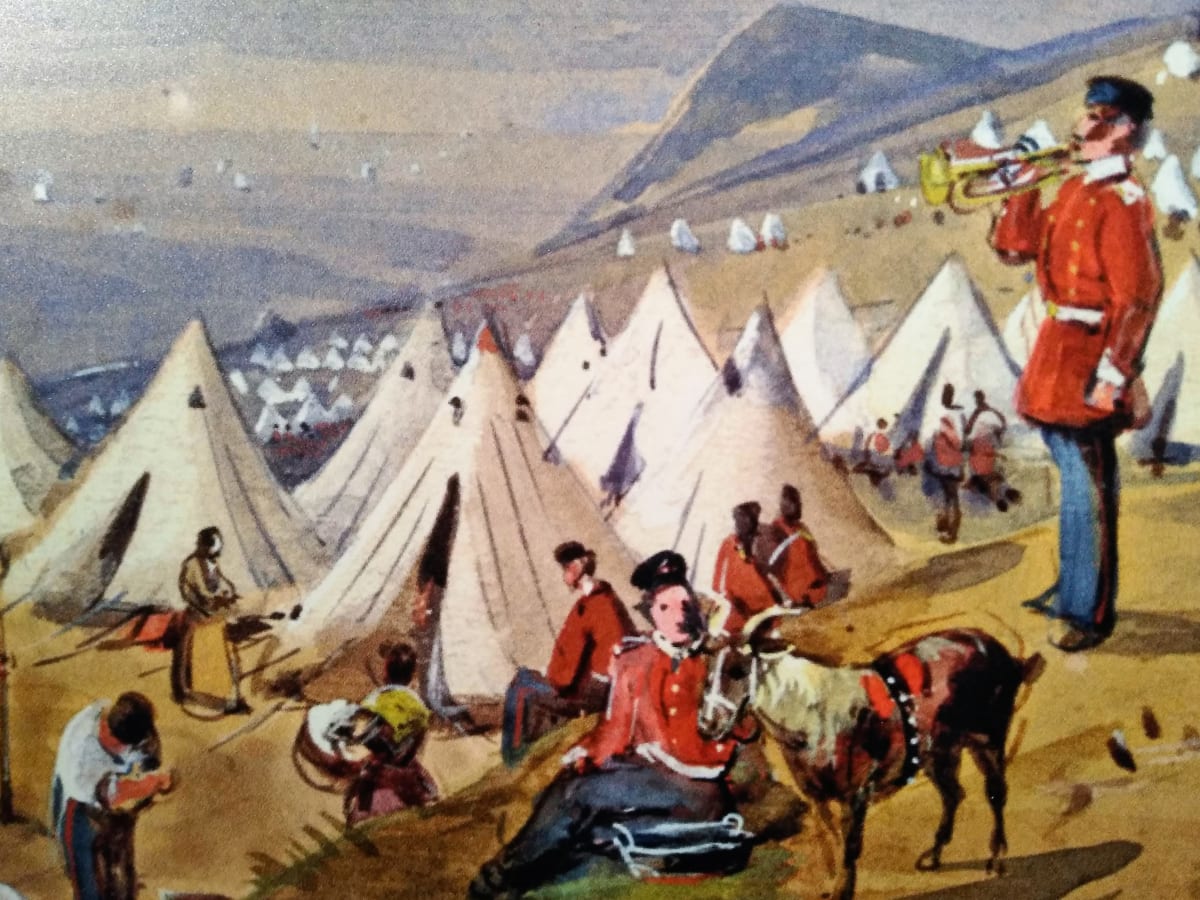 Redcoats by the coast