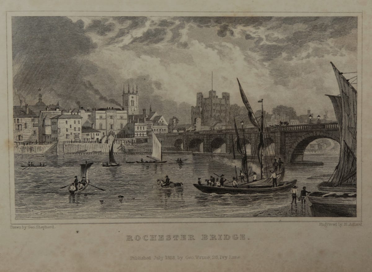 Rochester Bridge, 1828