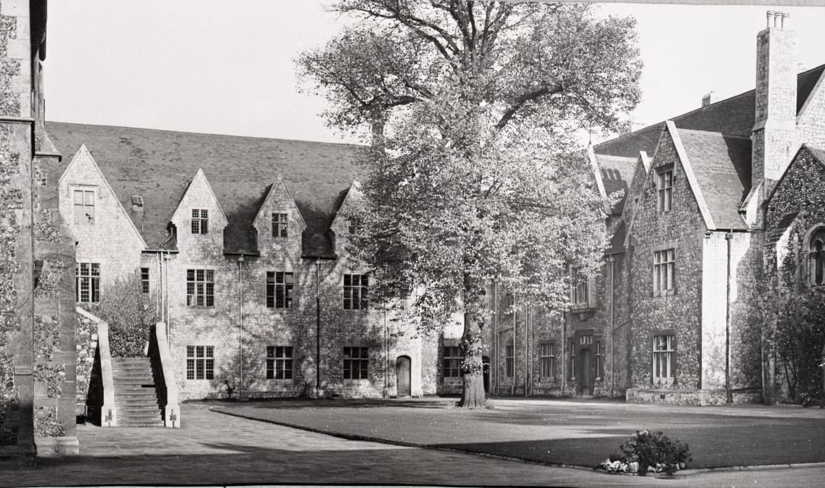 Mint Yard, Kings School, Canterbury, 1976