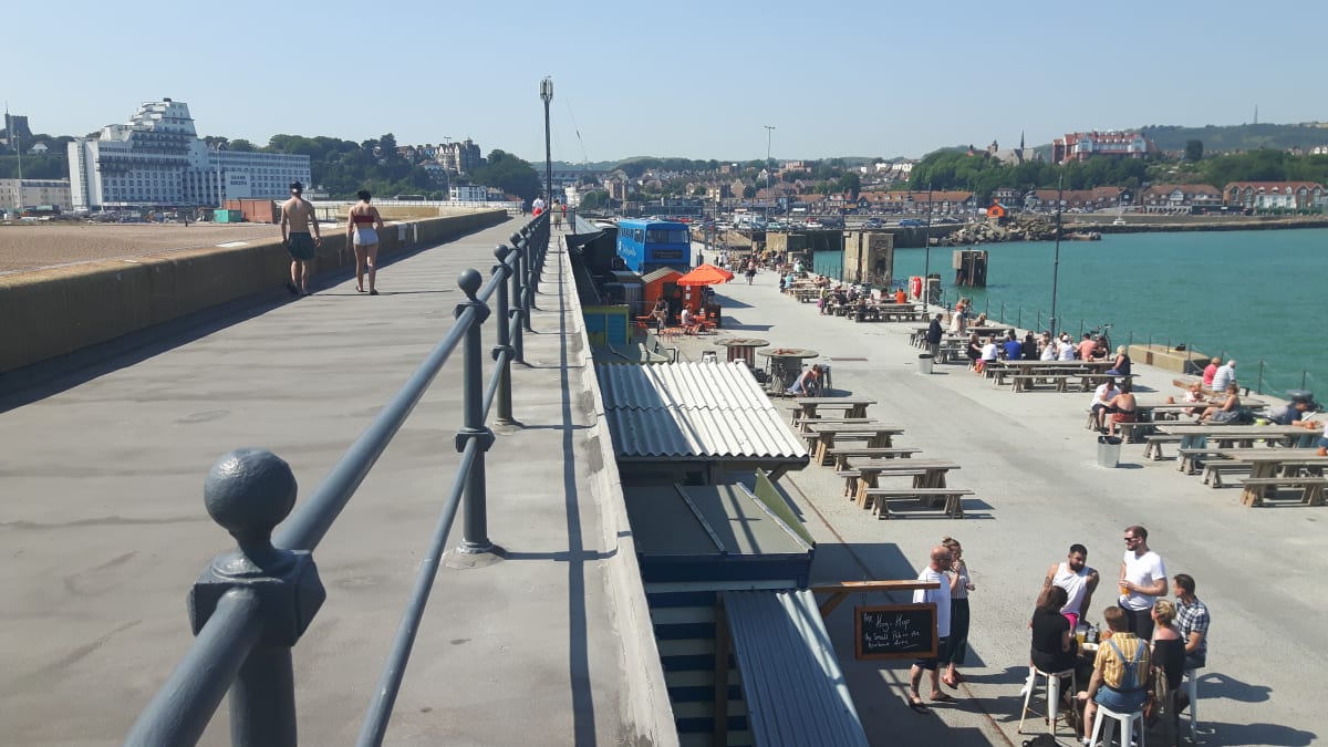 Folkestone Harbour Arm, 2019
