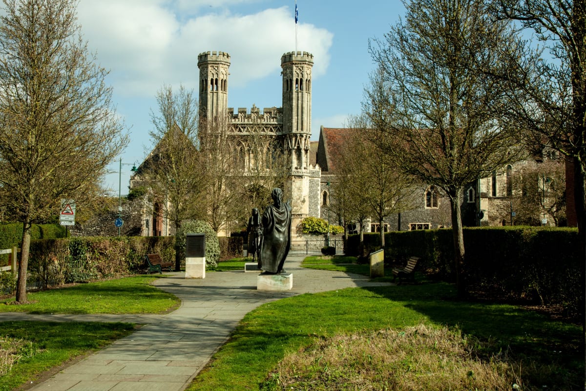 Lady Wootton's Green, Canterbury, 2021