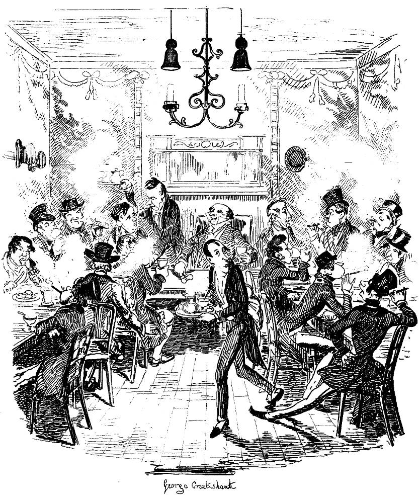 The Free and Easy by George Cruikshank, 8 February 1836