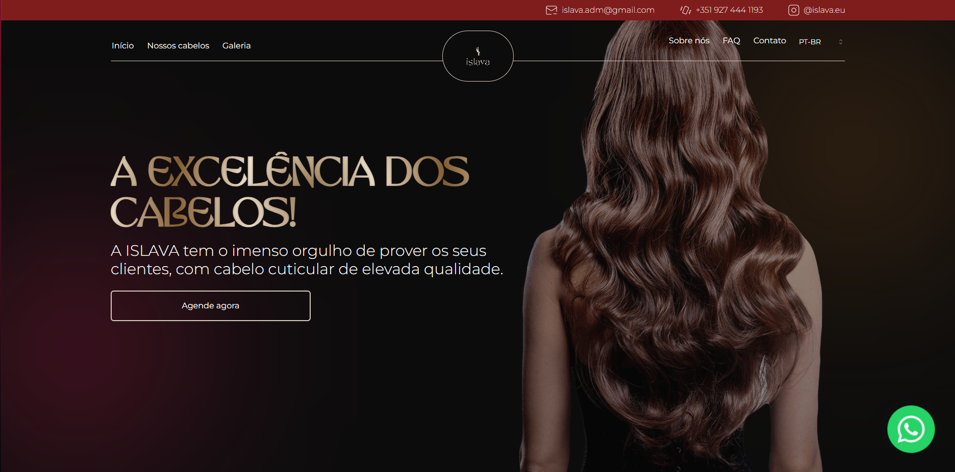 projeto-Islava MegaHair Shop