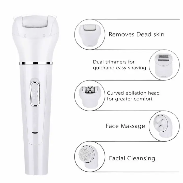 Kemei KM-2199 Multifunction 5-in-1 Ladies Epilator Shaver
