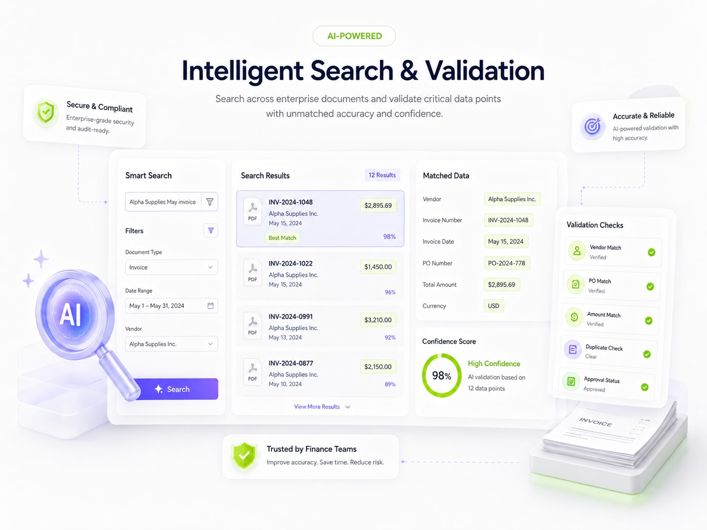 Intelligent Search & Validation