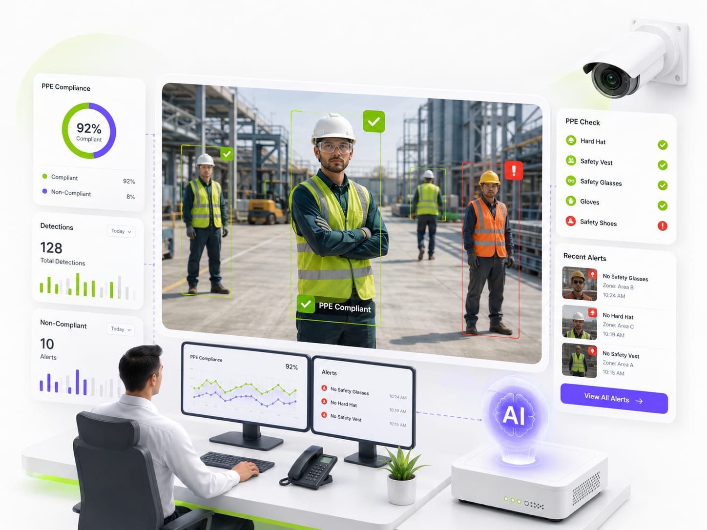 PPE compliance detection