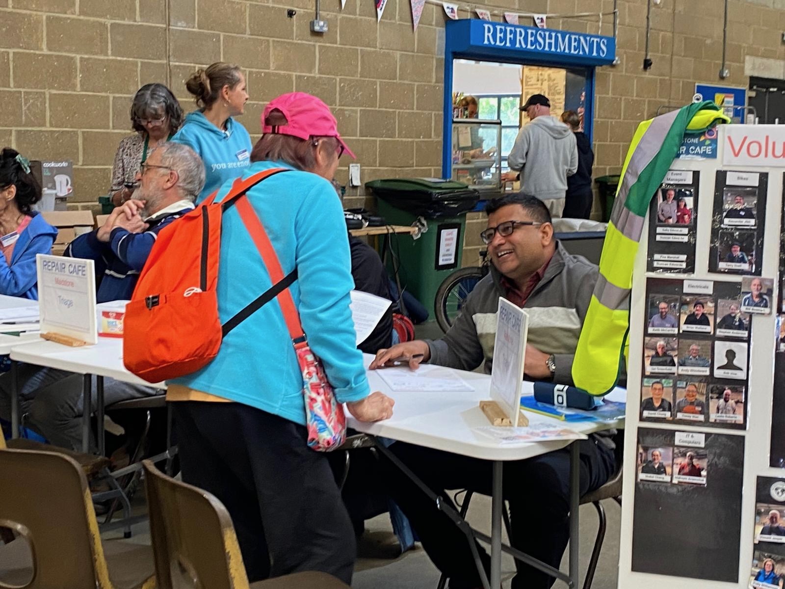 Repair Cafe community repair activity